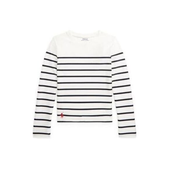 Striped Polo Ralph Lauren Shirt Girls Large - Picture 1 of 6